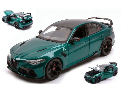 BBURAGO BU01447 ALFA ROMEO GIULIA GTAm 2020 GREEN 1:18 Modellino