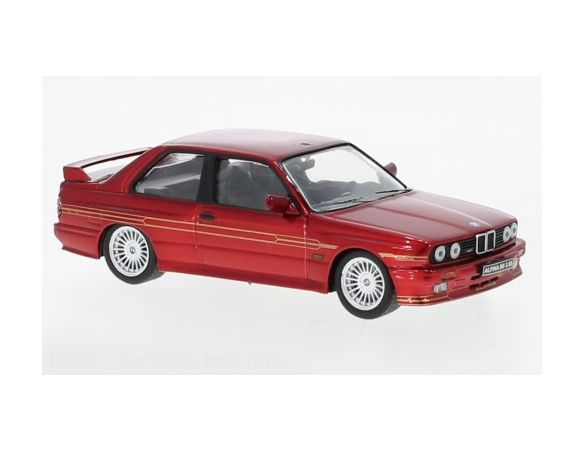 IXO MODEL CLC453 BMW ALPINA B6 3.5S 1989 MET.RED 1:43 Modellino