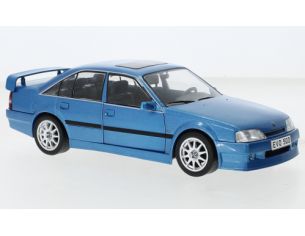 WHITEBOX WB124138 OPEL OMEGA EVOLUTION 500 MET.BLUE 1:24 Modellino