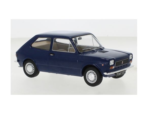 WHITEBOX WB124148 FIAT 127 DARK BLUE 1:24 Modellino