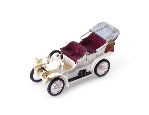 AUTOCULT ATC01018 DIXI R8/16 PS DOPPLEPHAETON 1910 WHITE 1:43 Modellino