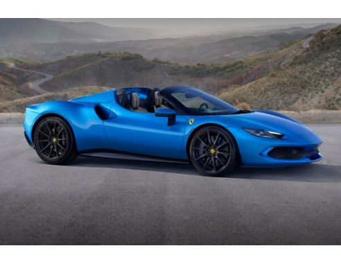 LOOKSMART LS538A FERRARI 296 GTS BLU CORSA 1:43 Modellino