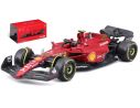 BBURAGO BU36831S FERRARI F1-75 N.55 2022 CARLOS SAINZ SIGNATURE 1:43 Modellino