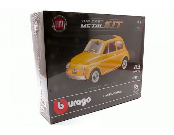 BBURAGO BU25127 FIAT 500F 1965 KIT 1:24 Modellino