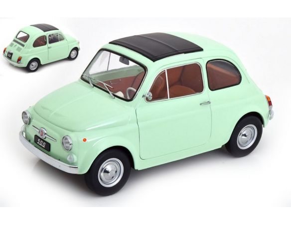 KK SCALE KKDC120036 FIAT 500 F 1968 LIGHTGREEN 1:12 Modellino