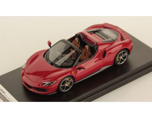 LOOKSMART LS538C FERRARI 296 GTS NEW ROSSO CORSA 1:43 Modellino