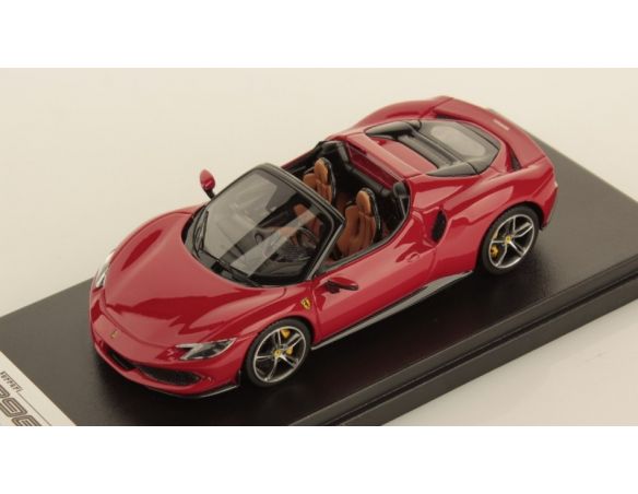 LOOKSMART LS538C FERRARI 296 GTS NEW ROSSO CORSA 1:43 Modellino