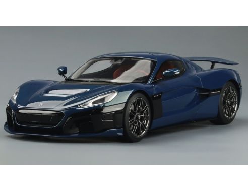 GT SPIRIT GT405 RIMAC NEVERA 2021 BLUE 1:18 Modellino