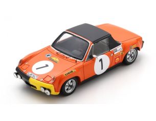 SPARK MODEL S2864 PORSCHE 914/6 N.1 WINNER MARATHON DE LA ROUTE 1970 LARROUSSE-MARKO-HALDI Modellino
