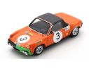 SPARK MODEL S2865 PORSCHE 914/6 N.3 2nd MARATHON DE LA ROUTE 1970 WALDEGAARD-ANDERSSON-CHA Modellino