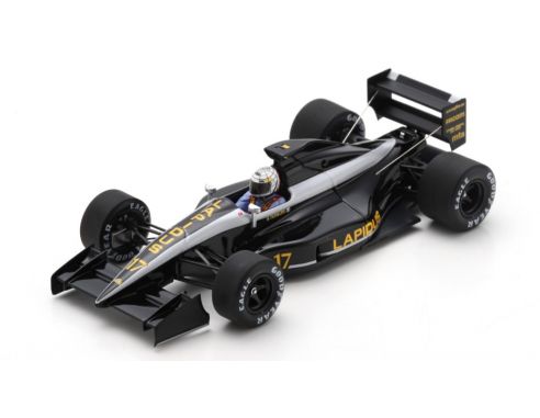 SPARK MODEL S7222 AGS JH25 GABRIELE TARQUINI 1990 N.17 HUNGARIAN GP 1:43 Modellino