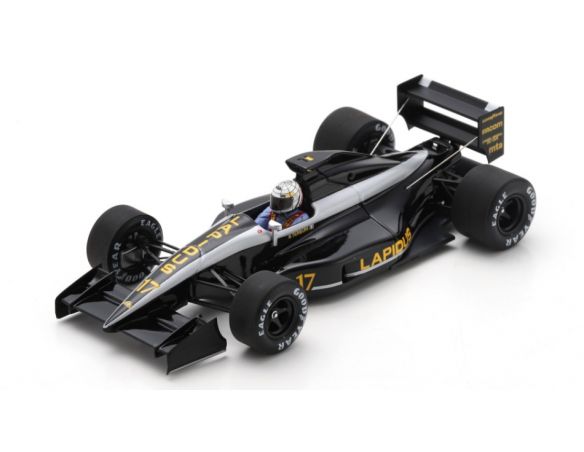 SPARK MODEL S7222 AGS JH25 GABRIELE TARQUINI 1990 N.17 HUNGARIAN GP 1:43 Modellino
