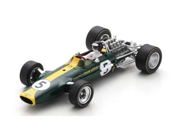 SPARK MODEL S4826 LOTUS 49 JIM CLARK 1967 N.5 WINNER DUTCH GP 1:43 Modellino