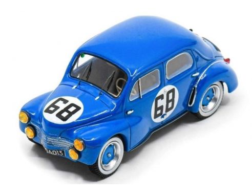 SPARK MODEL S5221 RENAULT 4CV 1063 N.68 LM 1952 E.DE REGIBUS-M.PORTA 1:43 Modellino
