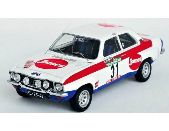 TROFEU TFDSN68 OPEL ASCONA RALLY OF PORTUGAL 1978 ORTIGAO/SOTTOMAYOR 1:43 Modellino