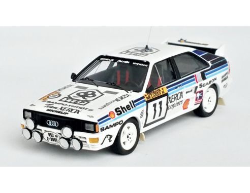 TROFEU TFRRFI26 AUDI QUATTRO 1000 LAKES RALLY 1985 LAMPI/KUUKKALA 1:43 Modellino