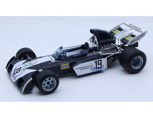 TECNOMODEL TMD18259D SURTEES TS9B N.19 ARGENTINA GP 1972 T.SCHENKEN 1:18 Modellino