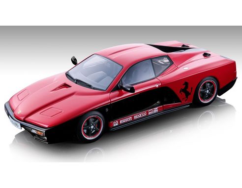 TECNOMODEL TMD18272B FERRARI F.Z. ZAGATO 1993 RED/BLACK 1:18 Modellino