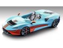 TECNOMODEL TMD18EX09A MCLAREN ELVA 2020 ORANGE BLUE 1:18 Modellino