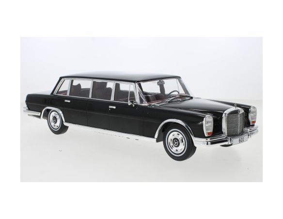 MODELCARGROUP MCG18187 MERCEDES 600 (W100) 1969 BLACK 1:18 Modellino