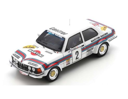 SPARK MODEL S8513 BMW 323 Gr2 N.2 RALLYE DU CONDROZ 1980 T.MAKINEN-A.AHO 1:43 Modellino