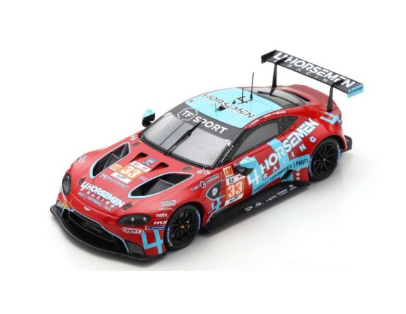 SPARK MODEL S8647 ASTON MARTIN VANTAGE AMR N.33 WINNER LMGTE AM LM 2022 KEATING-CHAVES-SOR Modellino