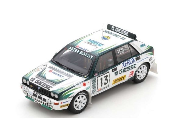 SPARK MODEL S9027 LANCIA DELTA HF EVO N.13 4th RALLY 1000 LAKES 1993 T.MAKINEN-S.HARJANNE Modellino