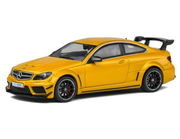 SOLIDO SL4311601 MERCEDES C63 AMG BLACK SERIES 2012 SOLARBEAM YELLOW 1:43 Modellino