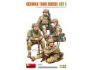 MINIART MIN35376 GERMAN TANK RIDERS SET 1  KIT 1:35 Modellino