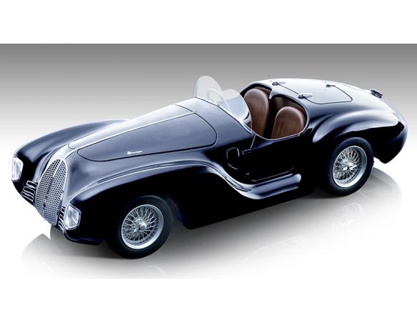 TECNOMODEL TMD18223C AUTO AVIO COSTRUZIONI 815 1940 GLOSS BLACK 1:18 Modellino