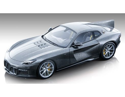 TECNOMODEL TMD18270B TOURING SUPERLEGGERA AERO3 2021 MET.SILVERSTONE GREY 1:18 Modellino