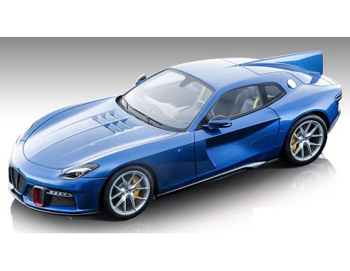 TECNOMODEL TMD18270D TOURING SUPERLEGGERA AERO3 2021 MET.TOUR DE FRANCE BLUE 1:18 Modellino