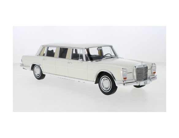 MODELCARGROUP MCG18188 MERCEDES 600 (W100) 1969 WHITE 1:18 Modellino