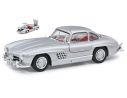 SCHUCO SH450045000 MERCEDES 300 SL GULLWING SILVER (RED INTERIOR) 1:18 Modellino