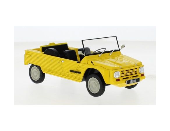 WHITEBOX WB124146 CITROEN MEHARI YELLOW 1970 1:24 Modellino