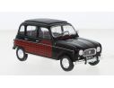 WHITEBOX WB124151 RENAULT 4L PARISIENNE 1954 BLACK/DECORATED 1:24 Modellino