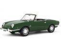 LAUDO RACING LM148D FIAT 850 SPORT SPIDER 1968 GREEN 1:18 Modellino