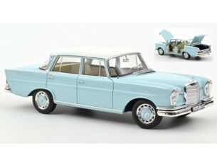 NOREV NV183920 MERCEDES 220 S 1965 LIGHT BLUE 1:18 Modellino