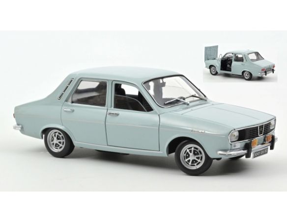 NOREV NV185219 RENAULT 12 TS 1974 LIGHT BLUE 1:18 Modellino
