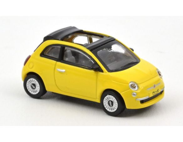 NOREV NV770059 FIAT 500C 2009 YELLOW 1:87 Modellino