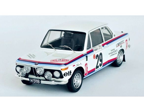 TROFEU TFRRFR50 BMW 2002 ti 17th MONTE CARLO RALLY 1975 KOOB/HUBERTY 1:43 Modellino