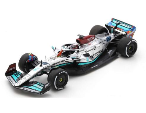 SPARK MODEL S8537 MERCEDES F1 GEORGE RUSSELL 2022 N.63 MIAMI GP 1:43 Modellino