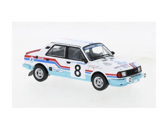 IXO MODEL RAC408A SKODA 130L N.8 RALLY BOHEMIA 1988 KRECEK/MOTL 1:43 Modellino