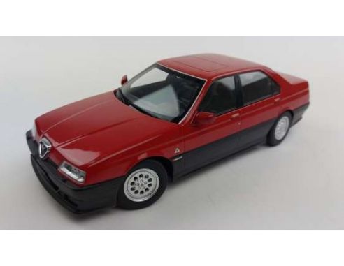 TRIPLE 9 T9-1800321 ALFA ROMEO 164 Q4 1994 RED/BLACK INTERIOR 1:18 Modellino