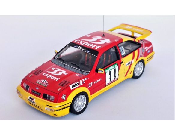 TROFEU TFRRAL123 FORD SIERRA RS COSWORTH RALLY OF PORTUGAL 1988 AURIOL/OCCELLI 1:43 Modellino