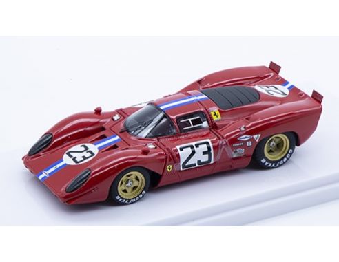 TECNOMODEL TMD43005D FERRARI 312 COUPE P N.23 DAYTONA 1970 PIPER/ADAMOWICZ 1:43 Modellino