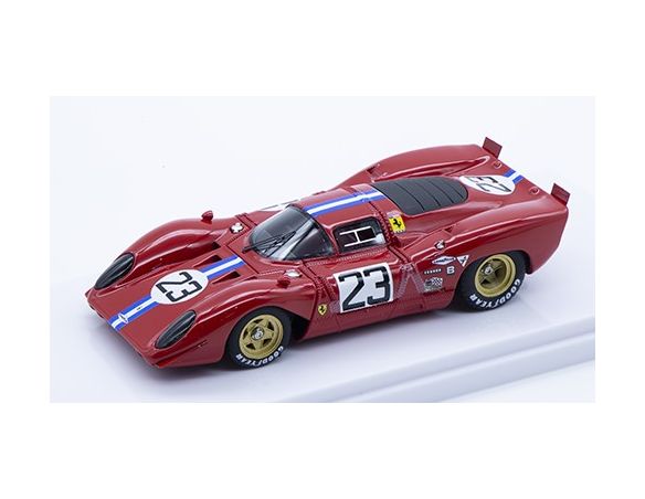 TECNOMODEL TMD43005D FERRARI 312 COUPE P N.23 DAYTONA 1970 PIPER/ADAMOWICZ 1:43 Modellino