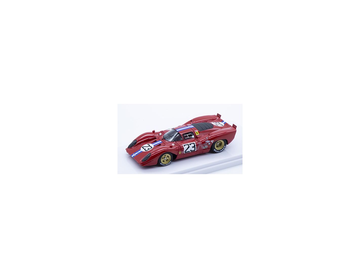 1/43 Tecnomodel Ferrari 312 P Coupe' Le Mans 1970 Driver Adamovicz
