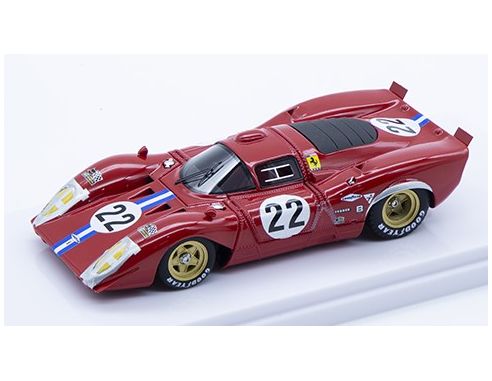 TECNOMODEL TMD43005E FERRARI 312 COUPE P N.22 SEBRING 1970 PARKES/PARSON 1:43 Modellino