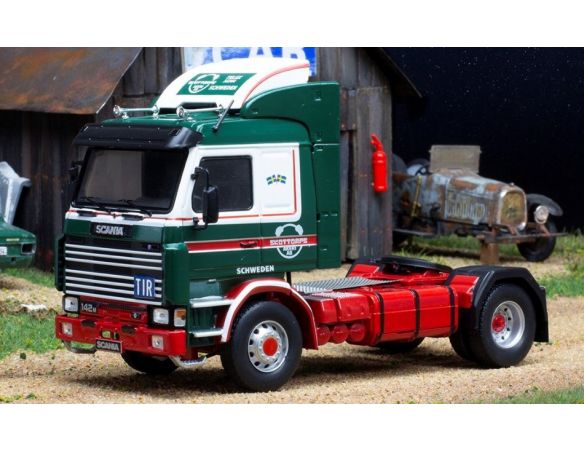 IXO MODEL TR137 SCANIA 142 M 1981 GREEN 1:43 Modellino